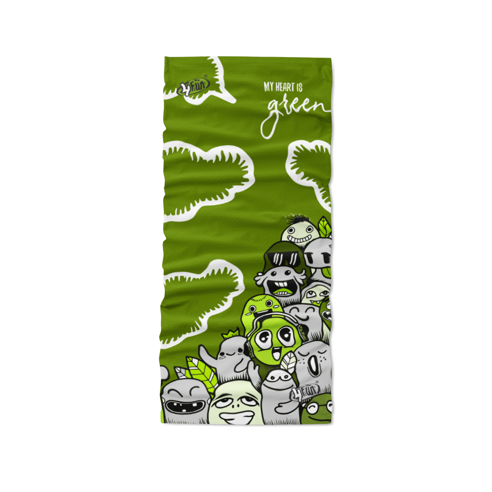 Multifunkčná šatka 4FUN Worms RECYCLING