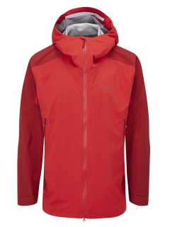 Ľahká, strečová, nepremokavá bunda RAB Kinetic Alpine 2.0, veľ. M,  XL