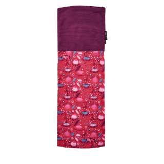 Detská zateplená šatka 4FUN Paradise pink POLARTEC